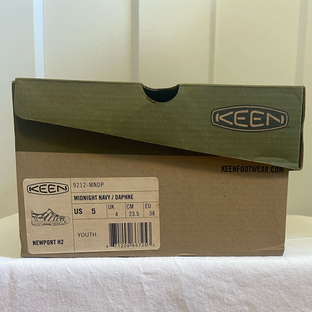 Keen Newport H2 Midnight Navy/Daphne Sandals - Picture 4 of 4